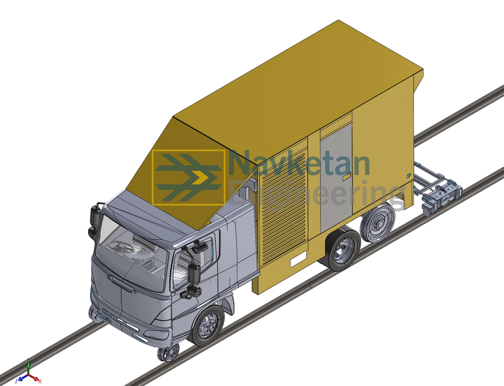 USFD RAIL ROAD VEHICLE